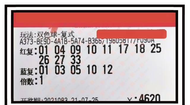 双色球2022083期晒票，期待与惊喜的交汇