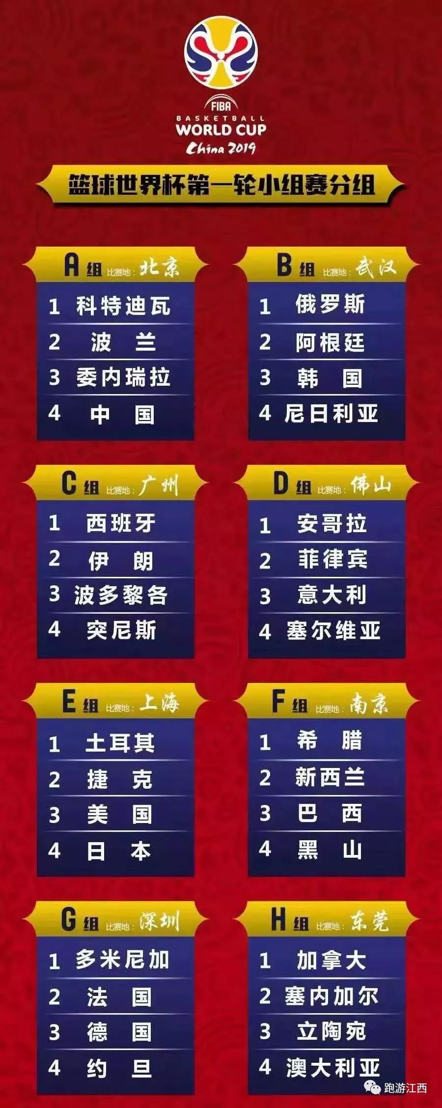 世界杯2019赛程，激情燃烧的日子