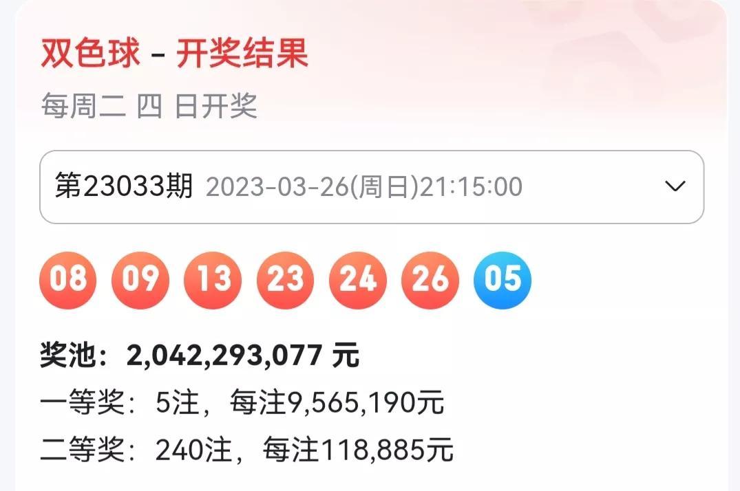 揭秘双色球，2023年06月第八期开奖号码揭晓，三等奖金究竟花落谁家？
