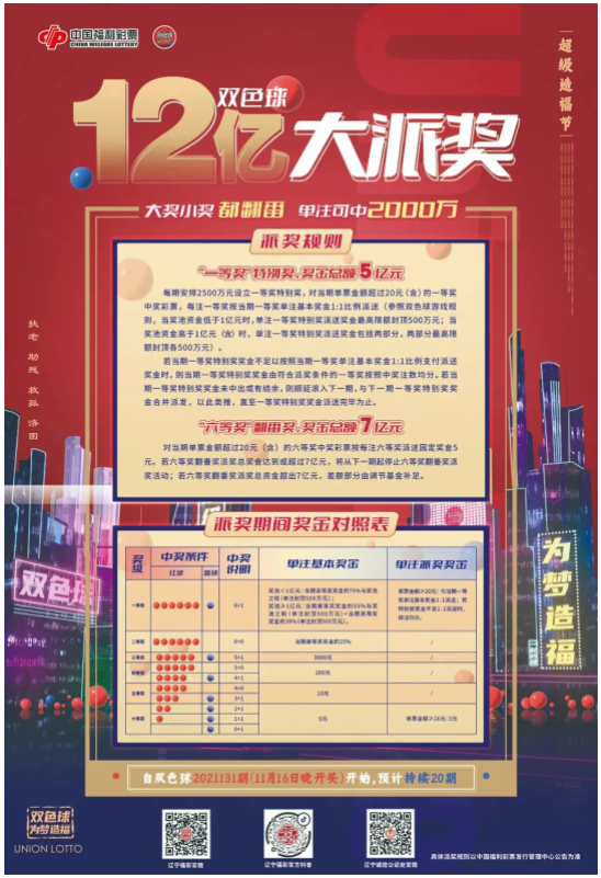 双色球2021年11月期开奖盛宴，揭晓结果图的魅力与期待