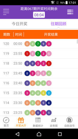七乐彩开奖号码结果走势图与专家推荐策略