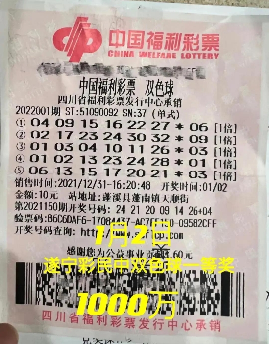 中国福利彩票双色球中奖查询结果与梦想的力量